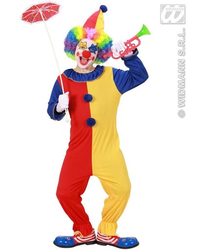 Clown & Nar Kostuum | Clown Lovely Kostuum Jongen | Maat 128 | Carnaval kostuum | Verkleedkleding