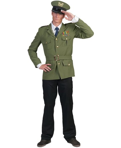 Generaal Kostuum | Klassieke Commandant Kostuum | Maat 48-50 | Carnaval kostuum | Verkleedkleding