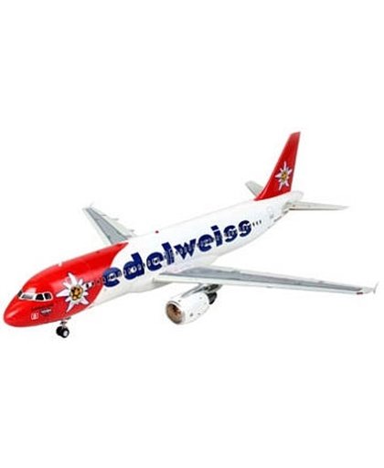 Revell Airbus A320 Edelweiss Air 1:144 Montagekit Vliegtuig met vaste vleugels