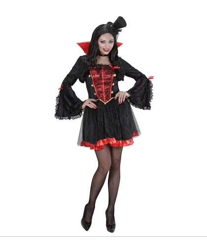 Vampier & Dracula Kostuum | Luxe Dames Vampier | Vrouw | Small | Halloween | Verkleedkleding
