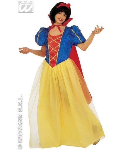 Sneeuwwitje Kostuum | Sprookjesboek Prinsessenmeisje Midzomernacht Kostuum | Maat 140 | Carnaval kostuum | Verkleedkleding