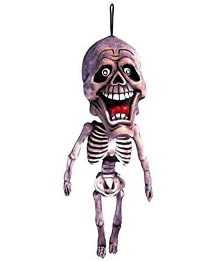 Hanger skelet met grote schedel van 60 cm