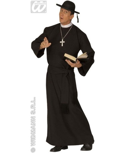 Monnik & Pater & Priester Kostuum | Overtuigende Priester Don Camillo XL Kostuum Man | XL | Carnaval kostuum | Verkleedkleding