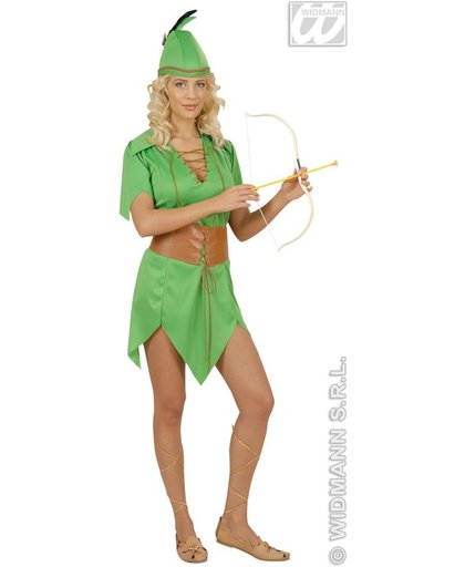 Robin Hood Kostuum | Wonderful Princess Of Thieves Kostuum Vrouw | Small | Carnaval kostuum | Verkleedkleding