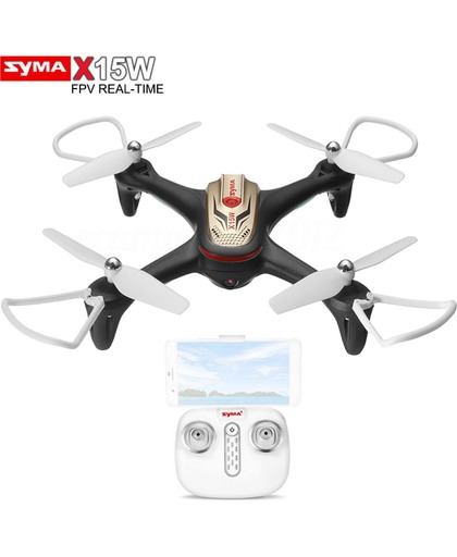 Syma X15W FPV Real time Live Camera drone +app control quadcopter -zwart
