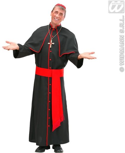 Religie Kostuum | Kardinaal Luxe St Pieter Kostuum Man | XL | Carnaval kostuum | Verkleedkleding
