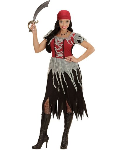 Piraat & Viking Kostuum | Boekanier Killer Piraten Dame | Vrouw | XL | Carnaval kostuum | Verkleedkleding