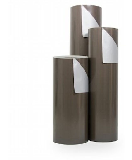 Cadeaupapier Taupe-Zilver - 70cm - 200m - 70gr | Winkelrol / Toonbankrol / Geschenkpapier / Kadopapier / Inpakpapier