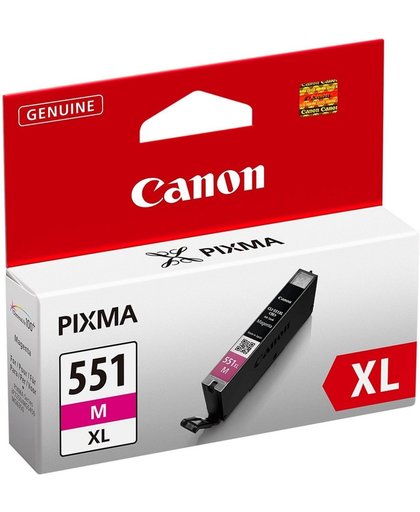 Canon CLI-551M XL - Inktcartridge / Magenta / Hoge Capaciteit