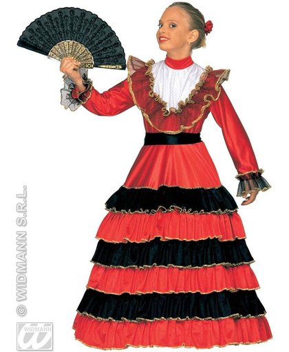 "Spaanse danseres verkleedkleding voor meisjes - Kinderkostuums - 110/122"