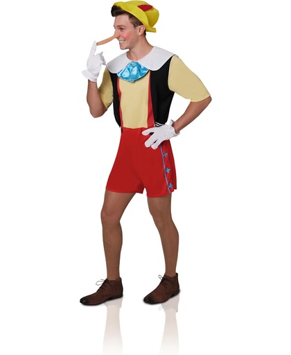 Pinocchio™ kostuum voor volwassenen - Verkleedkleding - Maat XL