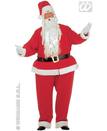 Kerst & Oud & Nieuw Kostuum | Dikke Uitvoering Kerstman Santa Claus Kostuum | One Size | Kerst | Verkleedkleding