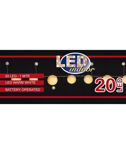 Batterijverlichting led 20 LED ballen