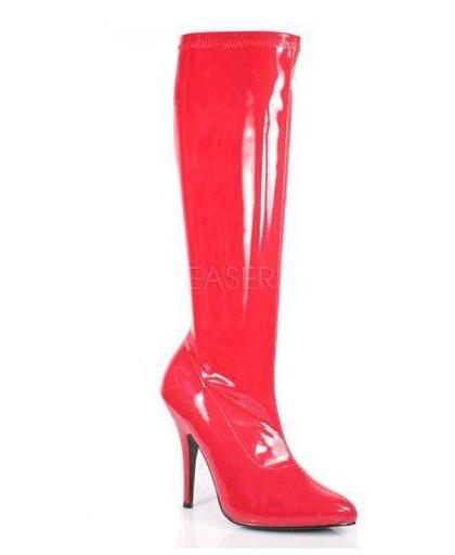 Rode dames laarzen 40
