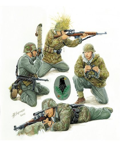 Zvezda WWII German Sniper Team