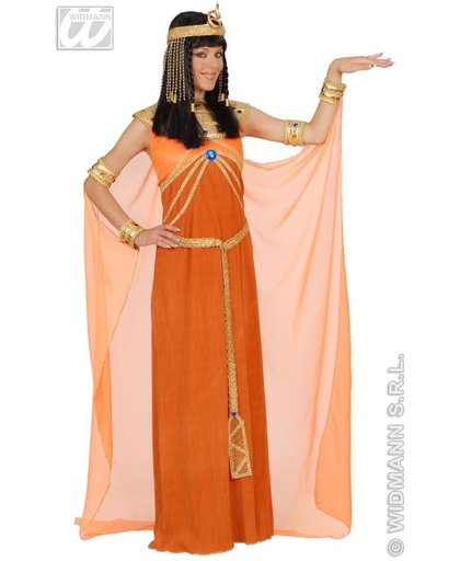 Egypte Kostuum | Egyptische Koningin Luxe Cheops Kostuum Vrouw | XL | Carnaval kostuum | Verkleedkleding