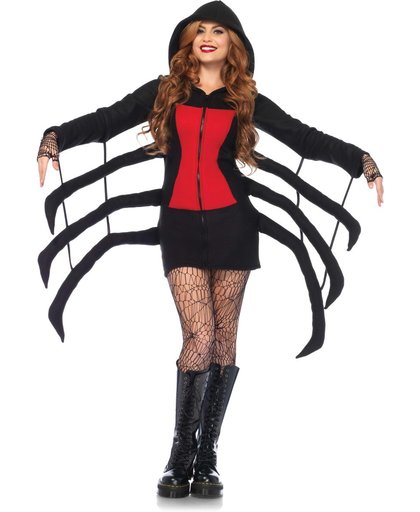Sexy Vrouwelijke Spin Zwarte Weduwe Kostuum | XL | Halloween | Verkleedkleding