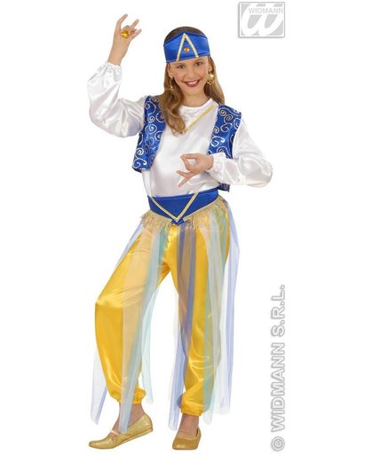 1001 Nacht & Arabisch & Midden-Oosten Kostuum | Arabische Prinses Meisje Compleet Kostuum | Maat 140 | Carnaval kostuum | Verkleedkleding