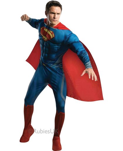 Superman Man Of Steel - Carnavalskleding - Maat L