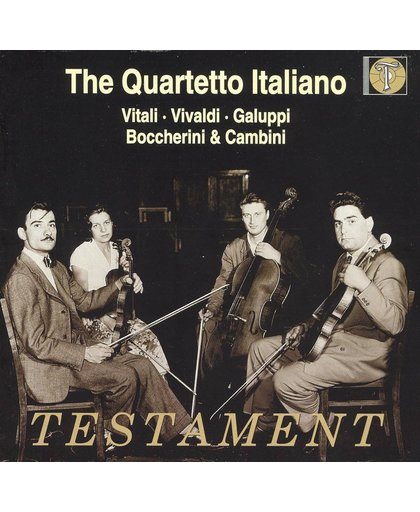 Vitali; Vivaldi; Galuppi, et al / Quartetto Italiano