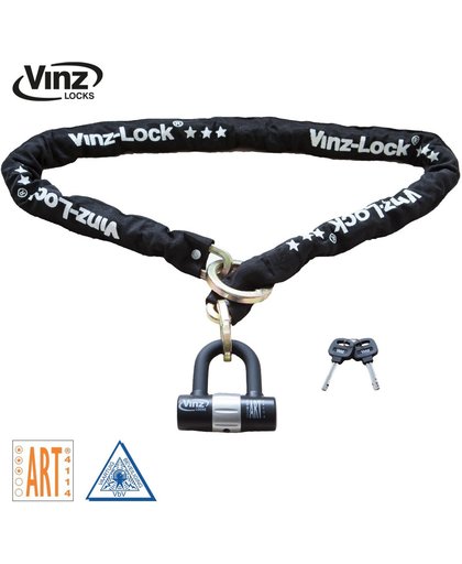 Vinz Scooterslot + Loop ART 3 - 200cm (past door spaakwiel)