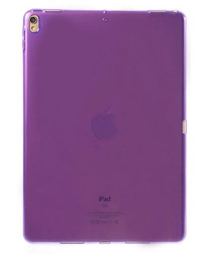 GadgetBay Doorzichtige iPad Pro 10.5 inch TPU case - Paars