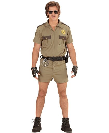 Politie & Detective Kostuum | Brandon Agent California Highway Petrol | Man | XL | Carnaval kostuum | Verkleedkleding
