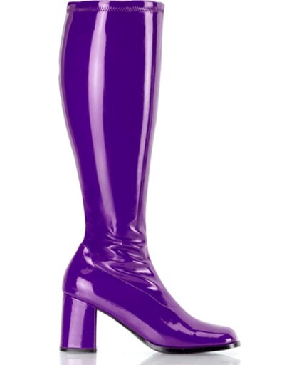 Glimmende paarse laarzen dames 40