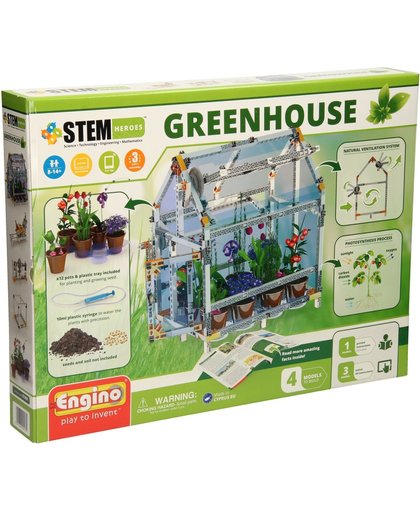 Engino STEM Heroes - Greenhouse Afmeting verpakking: 49 x 37 x 6,9 cm