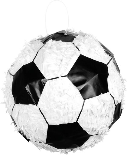 Boland Piñata Voetbal Jongens Wit/zwart 30 X 30 Cm