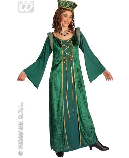 Middeleeuwen & Renaissance Kostuum | Kasteelvrouwe Lady Eleonora Kostuum | XXL | Carnaval kostuum | Verkleedkleding