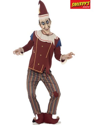 Poppenkast pop Jan Klaassen kostuum Compleet - Halloweenkleding mannen maat L