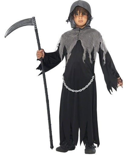 "Magere Hein-kostuum voor kinderen Halloween - Kinderkostuums - 152/158"