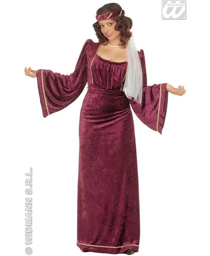 Middeleeuwen & Renaissance Kostuum | Lady Giulietta Kostuum Vrouw | Medium | Carnaval kostuum | Verkleedkleding