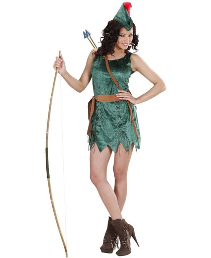 Robin Hood Kostuum | Robin Hood Meisje | Vrouw | Small | Carnaval kostuum | Verkleedkleding