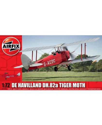 Airfix Modelbouw Vliegtuig De Havilland Tiger Moth R - Schaal 1:72