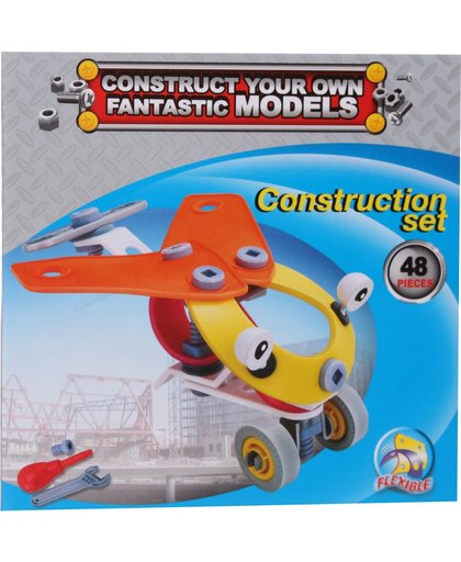 Free And Easy Constructieset Helikopter 48-delig