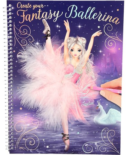 TOPModel Create your Fantasy Ballerina kleurboek, Ballet