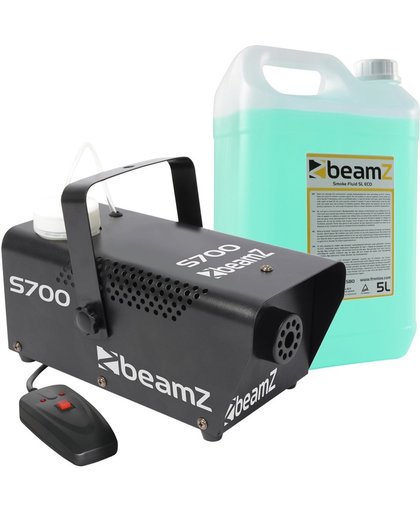 Rookmachine - BeamZ S700 rookmachine met meer dan 5 liter rookvloeistof