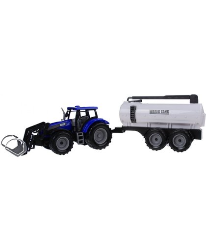 Lg-imports Tractor Met Watertank 52 Cm Blauw