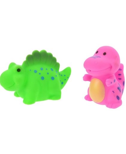 Free And Easy Badspeelgoed Waterspuitende Dino's 2 Stuks