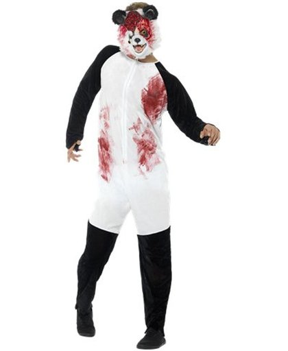 Zombie Panda pak met masker - Halloween kostuum mannen maat L/XL