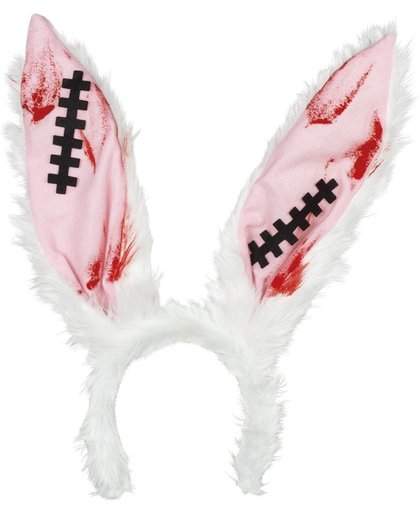 Boland Tiara Bloody Bunny Dames Wit One Size