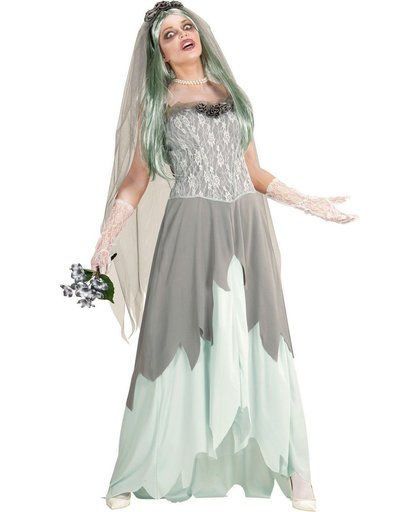 Zombie Kostuum | Cockney Zombie Bruid | Vrouw | XL | Halloween | Verkleedkleding