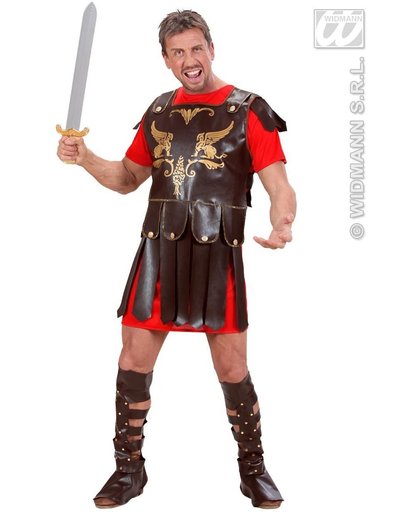 Strijder (Oudheid) Kostuum | Romeinse Gladiator Kostuum Man | XL | Carnaval kostuum | Verkleedkleding
