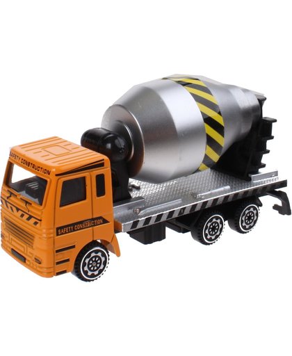 Jonotoys Cementwagen Die-cast 11 Cm Oranje/zilver