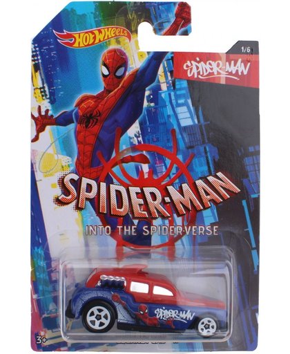 Hot Wheels Spider-man Into The Spider-verse: Spider-man 8 Cm