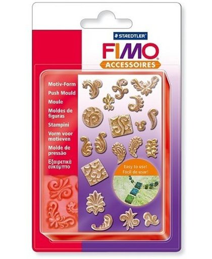 Fimo Push mould ornamenten 8725 08