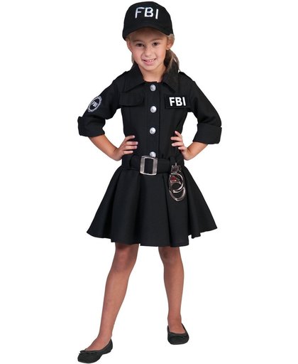 Verkleedpak politie agent meisje FBI Meisje 152