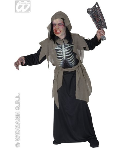 Zombie Kostuum | Butcher Zombie, Holographic Kostuum Jongen | Maat 128 | Halloween | Verkleedkleding